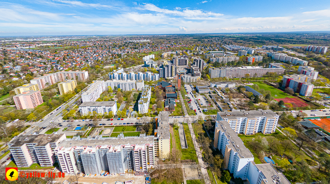 21.04.2023 - Baustelle der Großsanierung Kurt-Eisner-Straße in Neuperlach